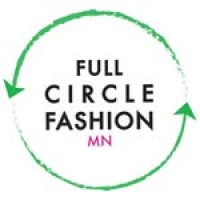Full Circle Fashion MN logo. A Circle with arrows indicating reuse and recycling.